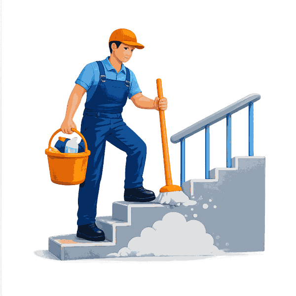 Treppenhausreinigung